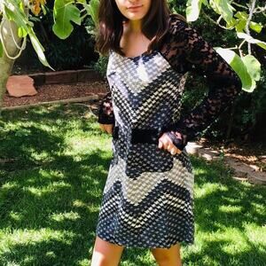 Long Sleeve Knit Pocket Dress NWT